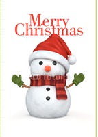  A6 Christmas Cards by Templatecloud 