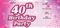 Birthday Party 1/3rd A4 Flyers by Templatecloud 