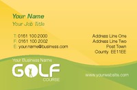 Golf Business Card  by Templatecloud 