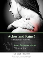 Chiropractic A2 Posters by Templatecloud 