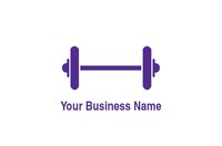 Gym Business Card  by Templatecloud 