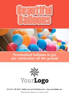 Balloon Modellers A4 Flyers by Templatecloud 