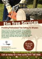 Tree Surgeon A5 Flyers by Templatecloud 
