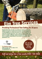 Tree Surgeon A6 Flyers by Templatecloud 