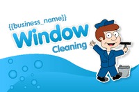Window Cleaning Business Card  by Templatecloud 