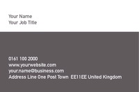 Suit Hire Business Card  by Templatecloud 