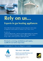 Gas Fitters A5 Flyers by Templatecloud 
