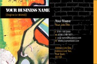 Artists Business Card  by Templatecloud 