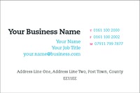 Technology Business Card  by Templatecloud