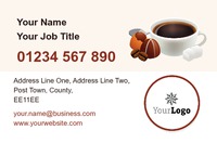 Cafe Business Card  by Templatecloud 