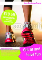 Gym A4 Flyers by Templatecloud 