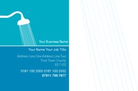 Plumbers Business Card  by Templatecloud 