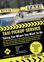 Taxi A6 Flyers by Templatecloud 