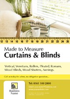 Blinds A5 Leaflets by Templatecloud 