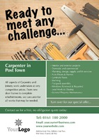 Carpenters A2 Posters by Templatecloud 