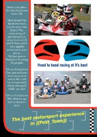 Go Karting A5 Flyers by Templatecloud
