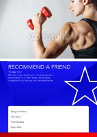 Fitness A5 Flyers by Templatecloud