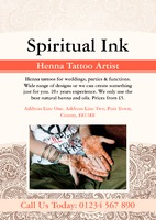 Tattooists A3 Posters by Templatecloud 