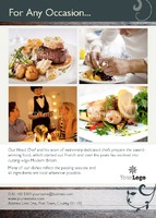 Restaurant A6 Flyers by Templatecloud