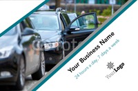 Taxi Business Card  by Templatecloud 