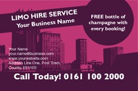 Taxi Hire Business Card  by Templatecloud 