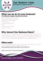 Accountants A5 Leaflets by Templatecloud