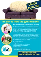 Fitness A5 Leaflets by Templatecloud 