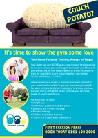 Fitness A4 Leaflets by Templatecloud 