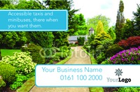 Taxi Hire Business Card  by Templatecloud 