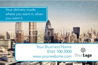 Courier Business Card  by Templatecloud 