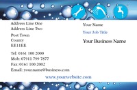 Cleaning Business Card  by Templatecloud 