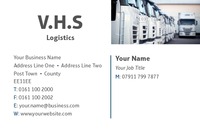 Logistics Business Card  by Templatecloud 