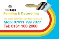 Decorating Business Card  by Templatecloud 