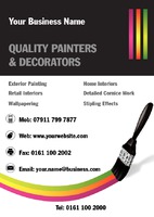 Painter A6 Flyers by Templatecloud 