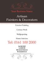 Painters and Decorators A4 Posters by Templatecloud 
