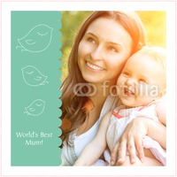 Photo Upload 30x30" with premium frame Photo Canvas by Templatecloud 