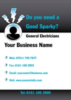 Electrician A4 Flyers by Templatecloud 