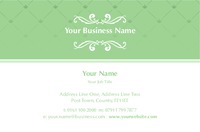 Business Card Decorative Green Collection by Templatecloud 