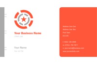 Building Contractors Business Card  by Templatecloud 