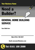 Builders A5 Flyers by Templatecloud 