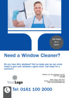 Cleaning A5 Flyers by Templatecloud 