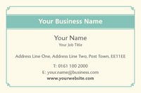 Accountancy Business Card  by Templatecloud 
