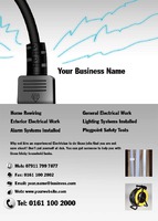 Electrician A6 Flyers by Templatecloud 