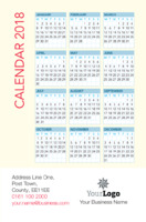 Business Card Pocket Calendars Collection by Templatecloud 