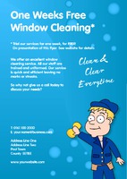 Cleaning A5 Flyers by Templatecloud
