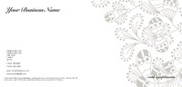 Beauty Salon 1/3rd A4 Stationery by Templatecloud 