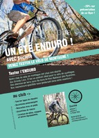 vélo de montagne enduro A6 Tracts par Templatecloud 