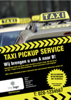 Taxi A5 Flyers voor Rebecca Doherty