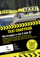 Taxi A4 Flyers voor Rebecca Doherty