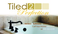 Home Improvement 2" x 3.5" Business Cards by Templatecloud 